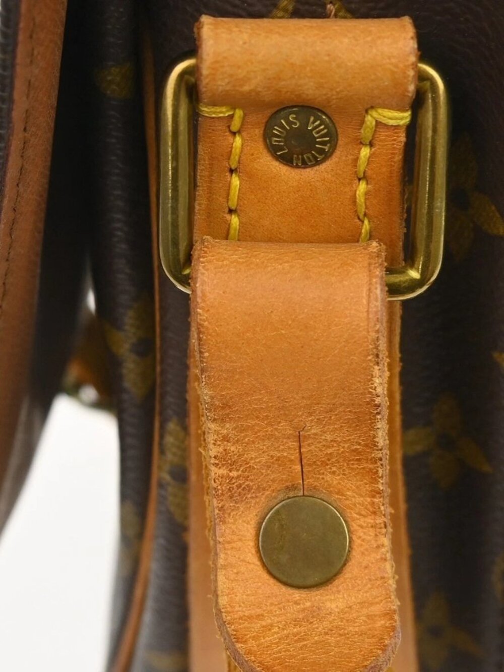 LOUIS VUITTON CARTOUCHIERE MM SHOULDER BAG - Picture 7 of 16